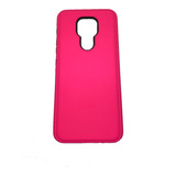 Funda Para Motorola Moto E7 Plus Rigida + Templado Recto