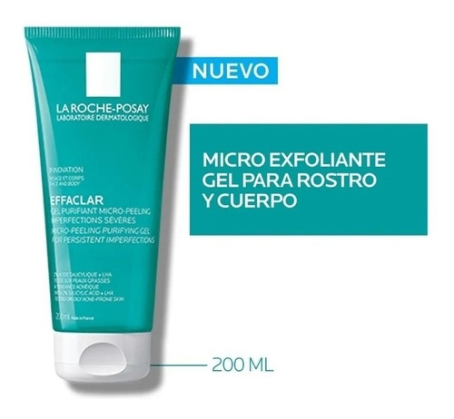 La Roche Posay effaclar Gel Microexfoliante X 200 Ml