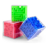 Cubo Laberinto 3d Mágico Juego Didáctico Aprendizaje