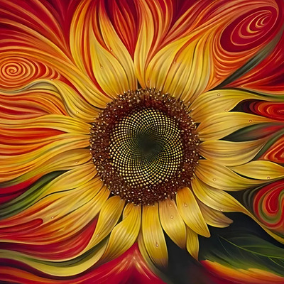 Kit De Pintura De Diamante 5d Girasol 40x30 Diamond Paint | MercadoLibre
