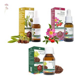 Combo 3 Oleo Vegetal Wnf Jojoba Rosa Mosqueta Semente De Uva