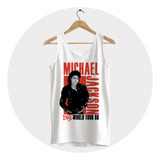 Camiseta Regata Michael Jackson Bad Tour