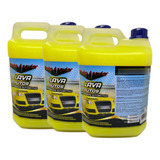 3 Shampoo Automotivo Concentrado Carro Moto Lava Rápido 5l