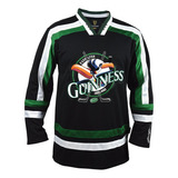 Guinness Tucan Jersey De Hockey Para Color Negro Y Verde Pla
