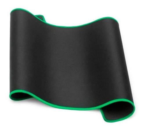 Mouse Pad Gamer Xxl Con Borde Verde 890 X 400 X 3mm