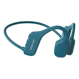 Auriculares Para Correr A Prueba De Sudor De Conducción Ósea Color Azul