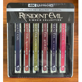 4k + Bluray Steelbook Resident Evil - 6 Filmes - Dub / Leg