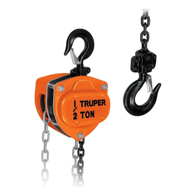 Polipasto De 1\u002F2 Ton Truper 16823 | Meses sin interés