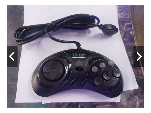 Controle Importado Mega Drive Com Turbo Kit Com Duas Peças