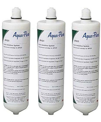 (paquete De 3) 3 M Cuno Aqua-pure Ap431 Calentador De Agua E