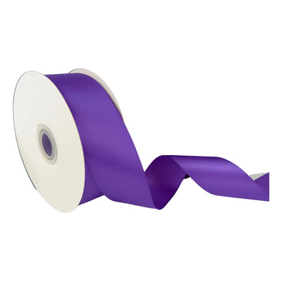 Cinta Liston En Rollo Niroda Arte Y Manualidades 38mm45m Color Morado Satinado 3.8cm De Ancho X 45m De Largo | Meses sin interés