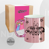 Mug Chicas Super Poderosas Espejo Personalizado Artesanal