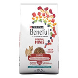 Alimento Razas Pequeñas Croquetas Carne Purina Beneful 10 Kg