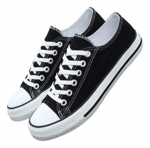 Zapatillas Pand-g Negro Y Blanco