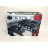 Caixa Nintendo 64 Jabuticaba 4 Controles Divisoria Mdf