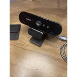 Camera Web Logitech Brio 4k Original Usada