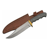 Szco Supplies Cuchillo Bowie De Cazador De León De Montaña C