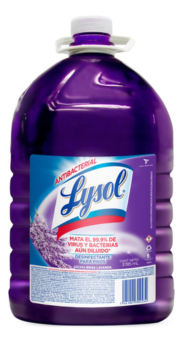 Lysol Desinfectante Para Pisos Lavanda - L a $10200