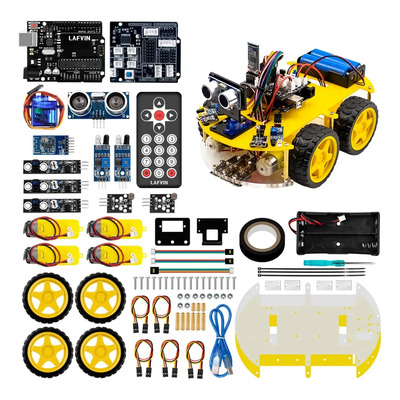 Juego De Kits De Coche Arduino Smart Robot Para Arduino Uno | Meses sin interés