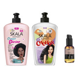 Skala Gel + Crema De Peinar 3en1 Crespo + Serum Primont