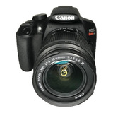 Dslr Câmera Canon T6 Seminova 18-55mm Impecavel 9850 Clique