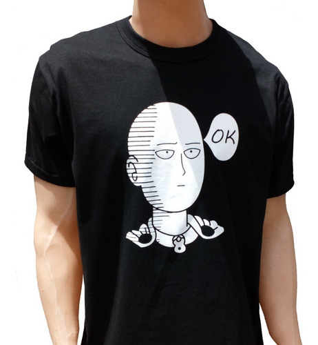 Remera One Punch Man Saitama Ok. Directo De Fabricante