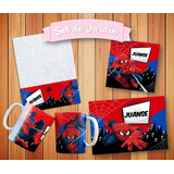 Set De Jardín Sin Taza - Hombre Araña - 3 Articulos