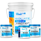 Pack Blu-e Proteina Hidrolizada 5kg+creatina+glutamina+bcaas