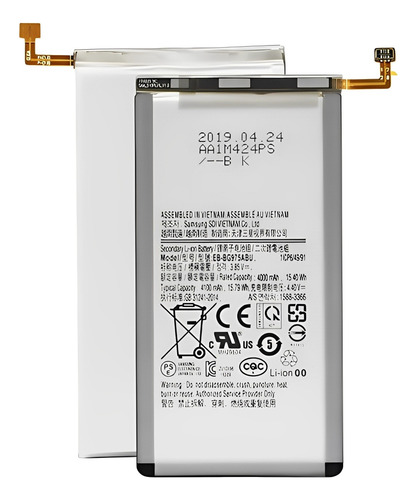 Batería Para Teléfono Samsung Galaxy S10 Plus Eb-bg975abu