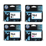 Pack 4 Tintas Hp 964 Originales Hp 9010 9016 9018 9020 C/iva