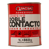 Adhesivo Doble Contacto Tacsa Lata X 1 Litro