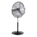 Ventilador Abanico Pedestal Industrial 30 Pulgadas Cantidad De Aspas 3 Estructura Negro Aspas Plateado Diámetro 30   Material De Las Aspas Metal