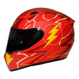 Casco Moto Integral Flash Edge Dccomic Certificado Dot Y Ece