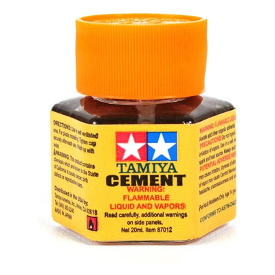 Cement ( Pegamento) 20ml By Tamiya # 87012 | MercadoLibre