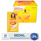 Acondicionador Sedal Crema Balance Caja X24 Sachet 