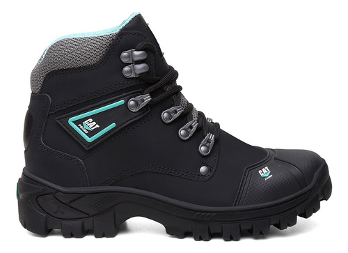 Bota Feminina Lançamento Com C.a Biqueira Pvc Envio Já