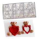 Forma De Acrilico Urso Love Decorar Namorados