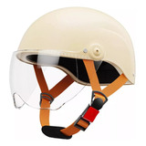 3c Casco De Moto Casco Vintage Para Adultos Hombres Mujeres