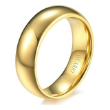 Anillos De Tungsteno En Oro De 18k Para Mujeres Y Hombres, T