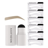 Madluvv Kit De Plantillas Para Cejas, Facil De Usar, Aspecto