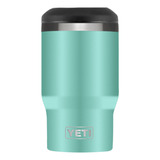 Yeti 14oz 6 En 1 Doble Tapa Vaso Termo Y Portalata Seafoam