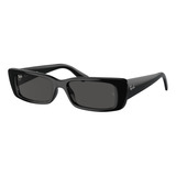 Gafas De Sol Ray-ban Sol Teru M, Color Negro Con Marco De Inyectado Color Negro Estandar - Rb4425