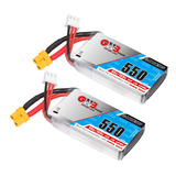 Gaoneng Gnb 2s 550mah 7.4v 80c Batería Lipo Con Xt30 Mini .