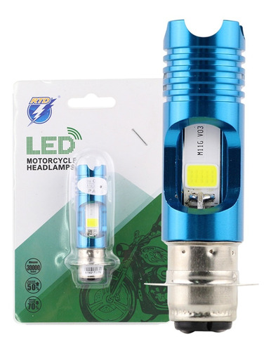 Foco Faro Led Motocicleta 110 E Italikas Dm (h6 - P15d)