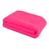 Toalla Medio Baño Microfibra Super Absorbente Suave Rosa Liso