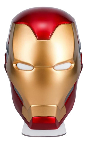 Lampara Decorativa De Escritorio Mascara De Iron Man Marvel 