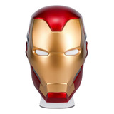 Lampara Decorativa De Escritorio Mascara De Iron Man Marvel 