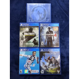 Lote De 4 Juegos Físicos + 1 De Regalo Originales Ps4 