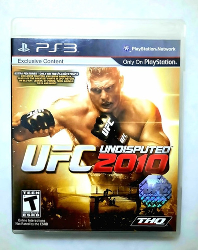 Ufc Undisputed 2010 Ps3 Lenny Star Games