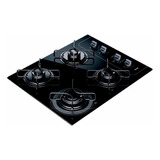 Cooktop 4 Bocas A Gás Consul Cd060ae Preto Bivolt